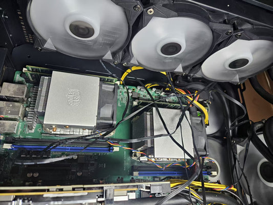 4 x NVIDIA V100 32GB GPUs AI Workstation AW-V128 for More AI Models