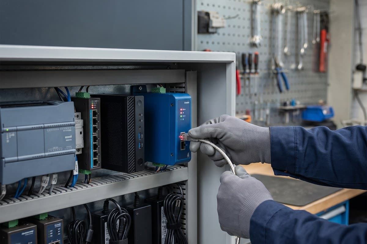 Industrial on-site edge compute deployment