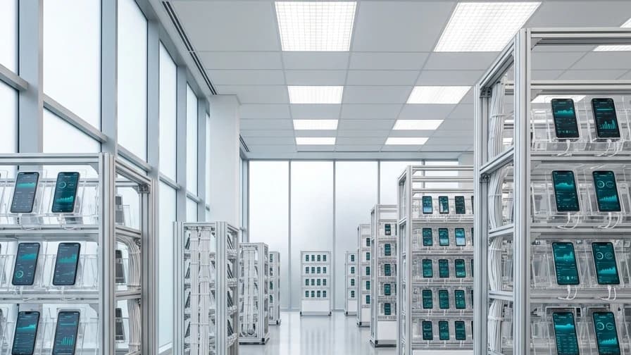 High-Density Phone Farm Operations & Matrix Anti-Banning