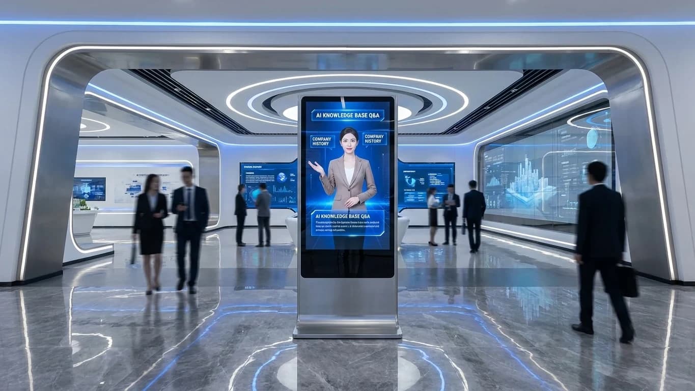 Exhibition Hall Digital Human Guide
