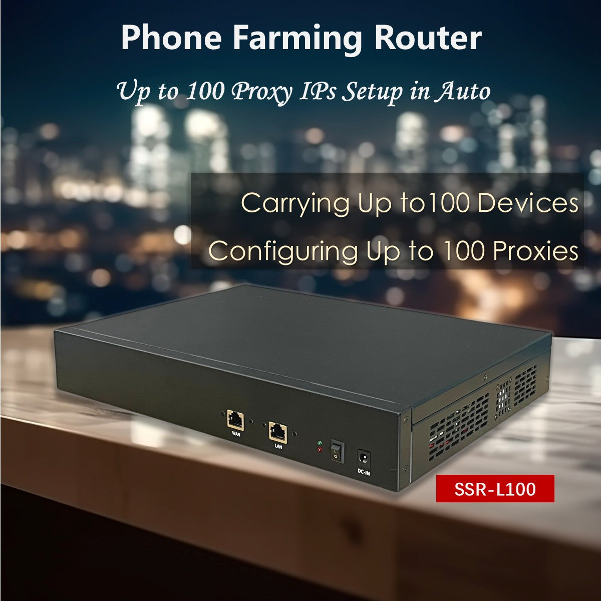 ALNETS SSR-L Series Proxy Router: The Ultimate 100-in-1 Networking Hub ...