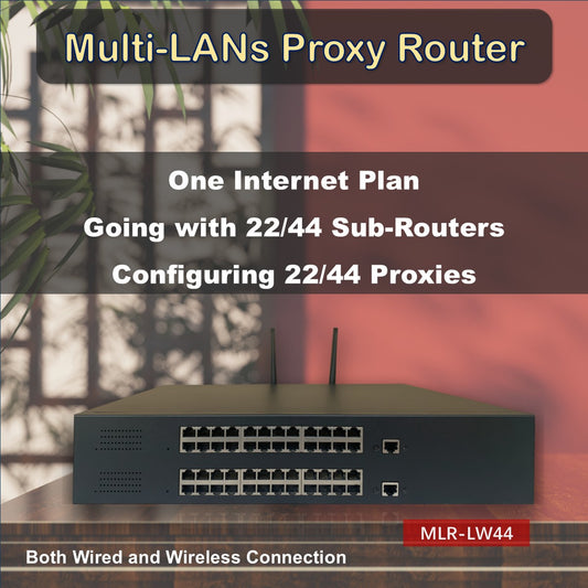 ALNETS Multi-LANs Proxy Router with Each LAN to Work as an Isolated Network