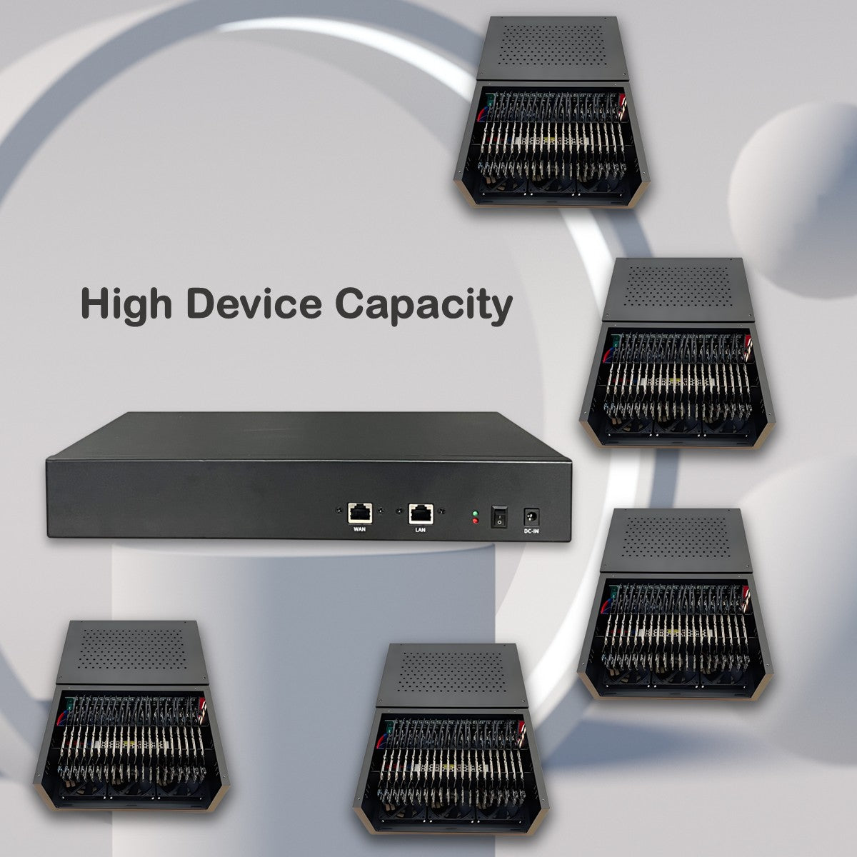 ALNETS SSR-L Series Proxy Router: The Ultimate 100-in-1 Networking Hub, Auto Setup 100 Proxies