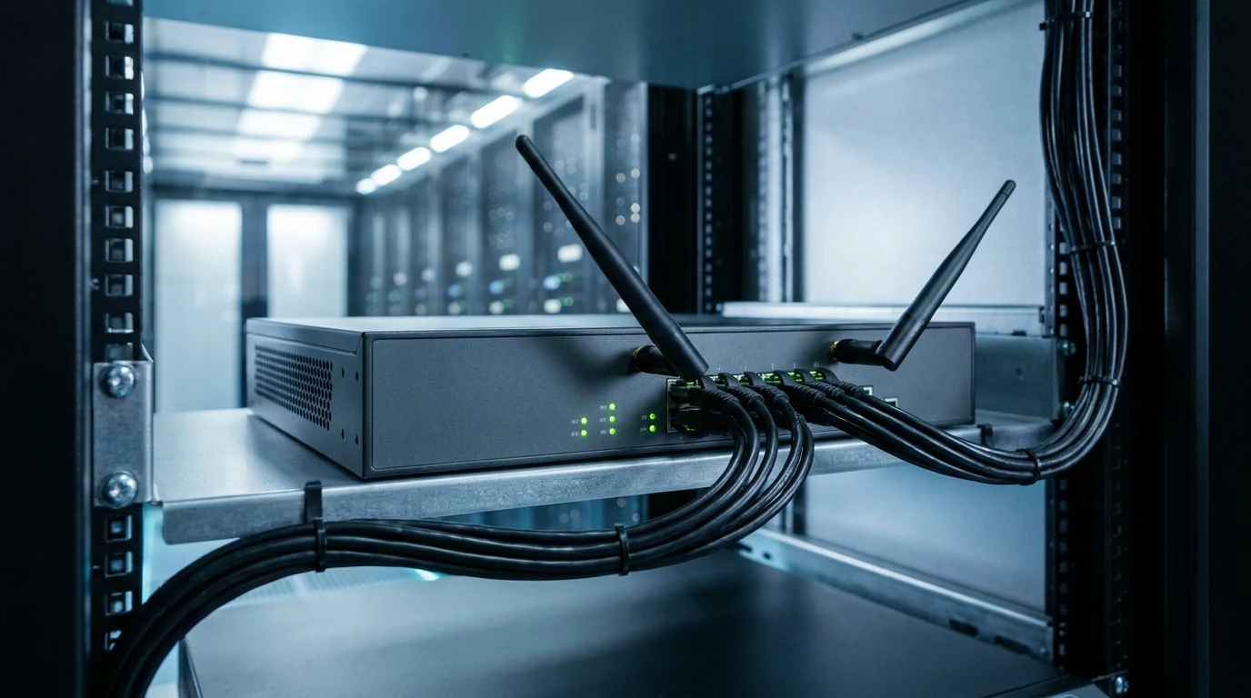 BPR-W enterprise wireless batch proxy router rack deployment environment